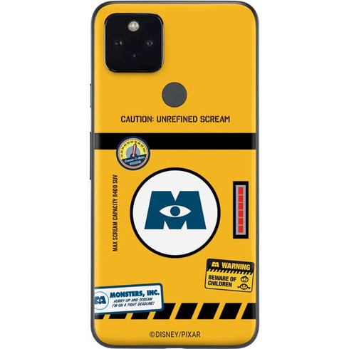 Disney Monsters Inc. Scream Canister Google Pixel 4a 5G Skin